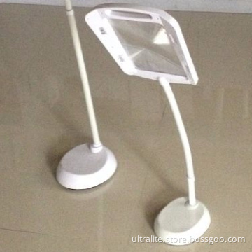 Smart Eye-care Flexible Gooseneck 5X Magnifying Led Reading Lamp